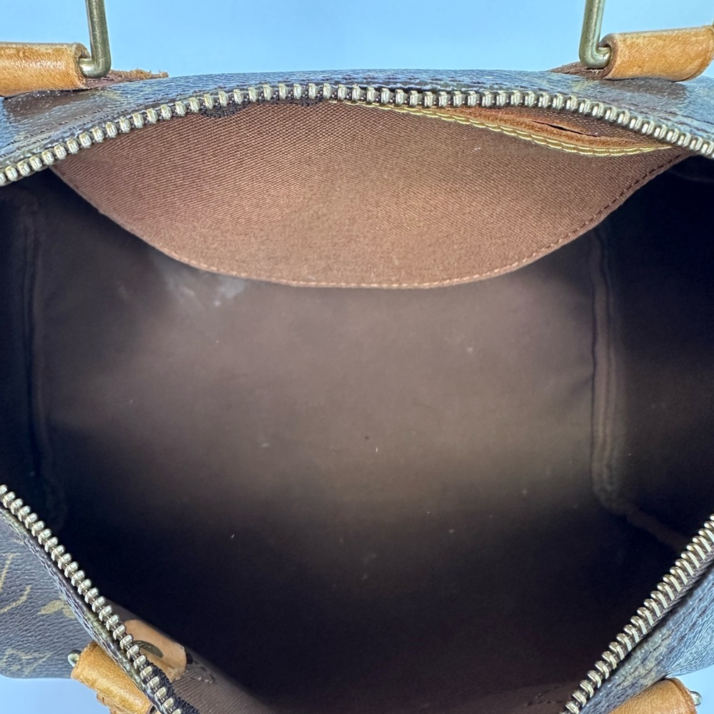 Louis Vuitton Brown Monogram speedy 30 - Picture 13 of 16